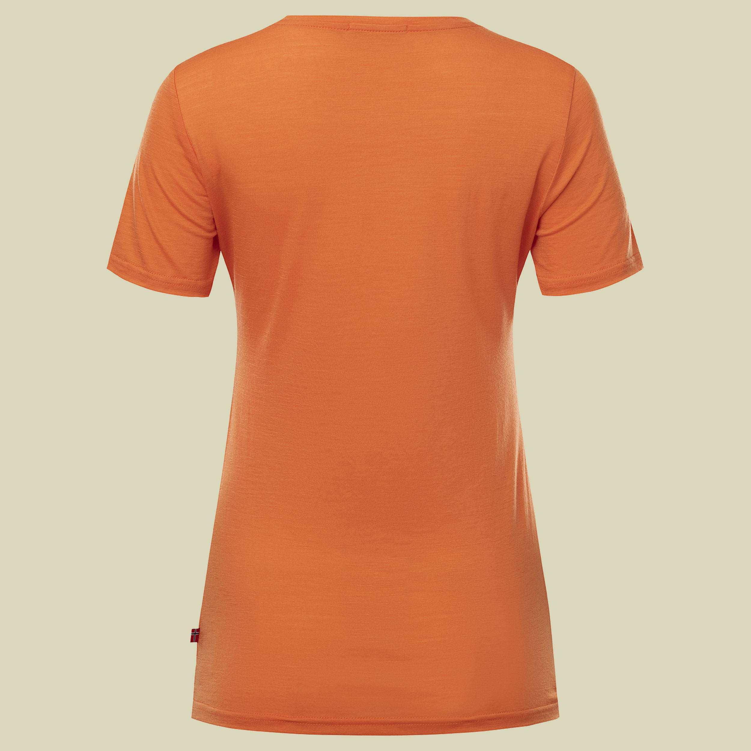 LightWool T-Shirt Women orange M - orange tiger