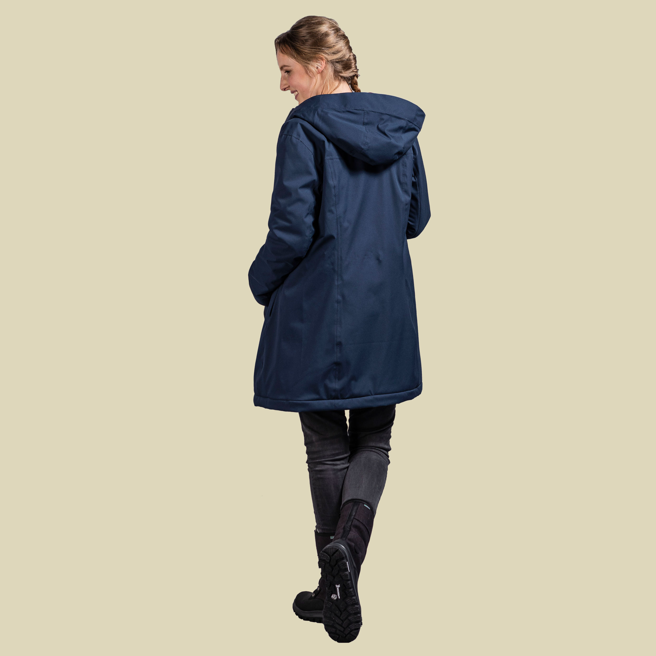 STIR W's Hooded Coat Women Größe 42 Farbe dark navy