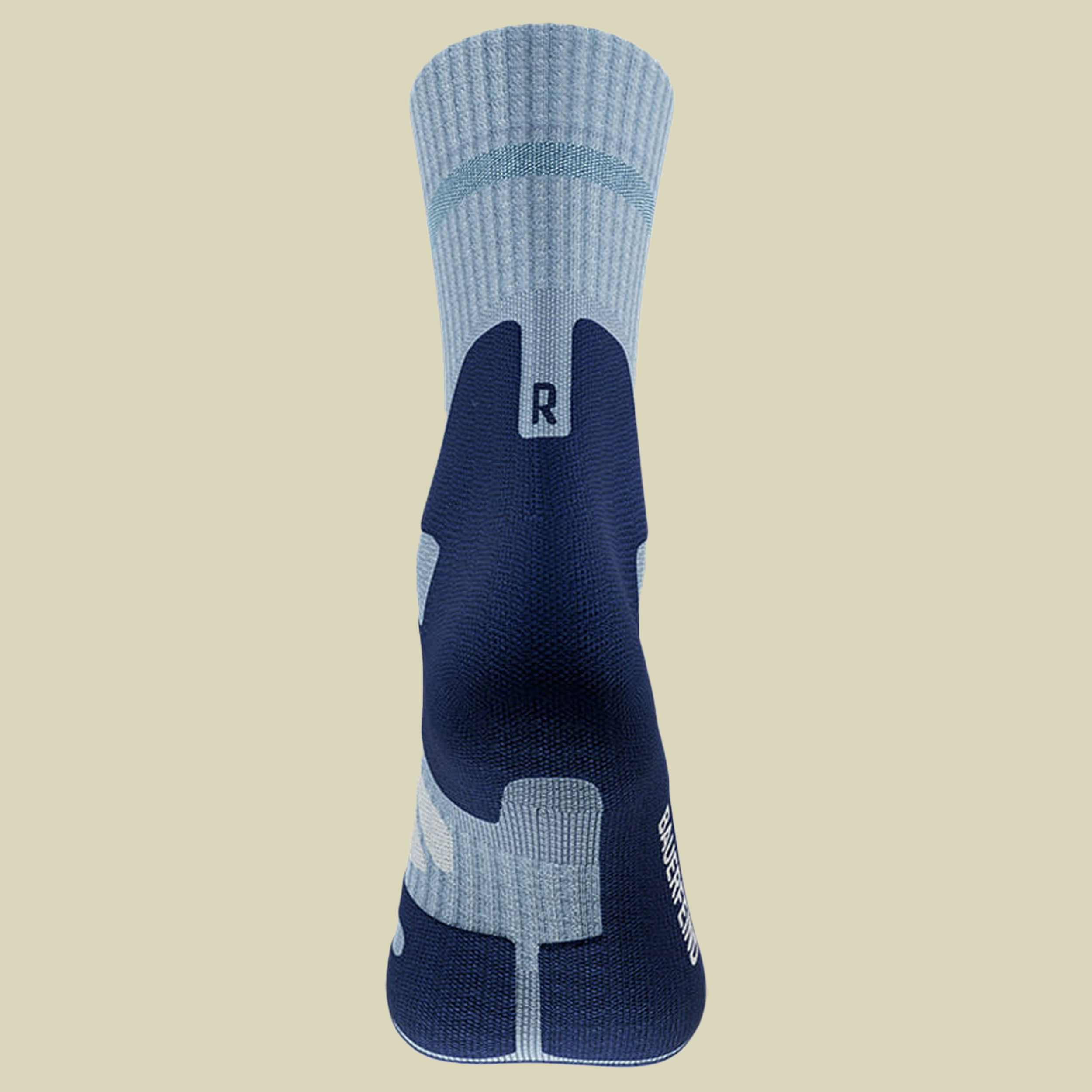 Outdoor Merino Mid Cut Socks Women 35-38 blau - sky blue