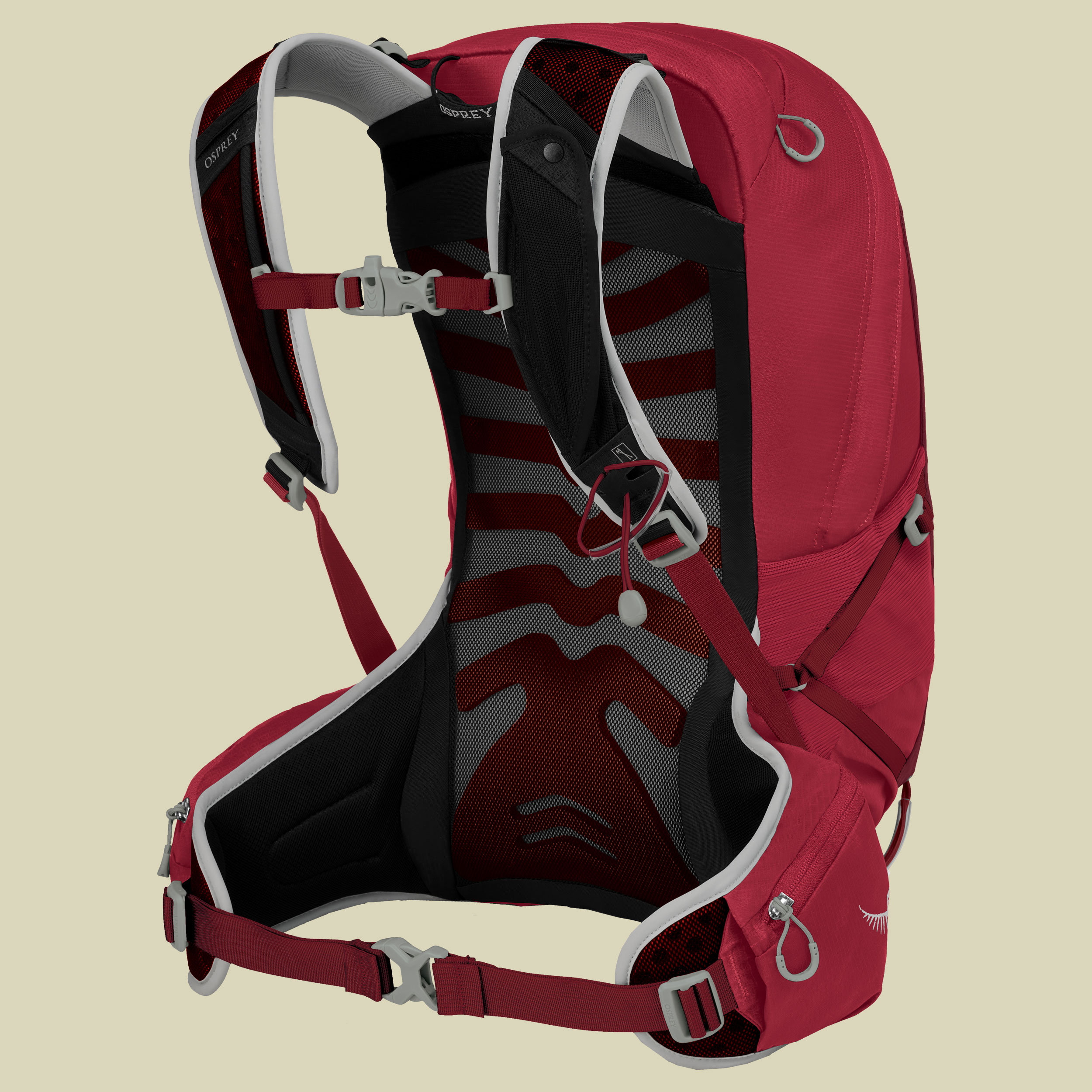 Talon 22 Men Volumen 22 L, Rückenlänge S/M Farbe cosmic red