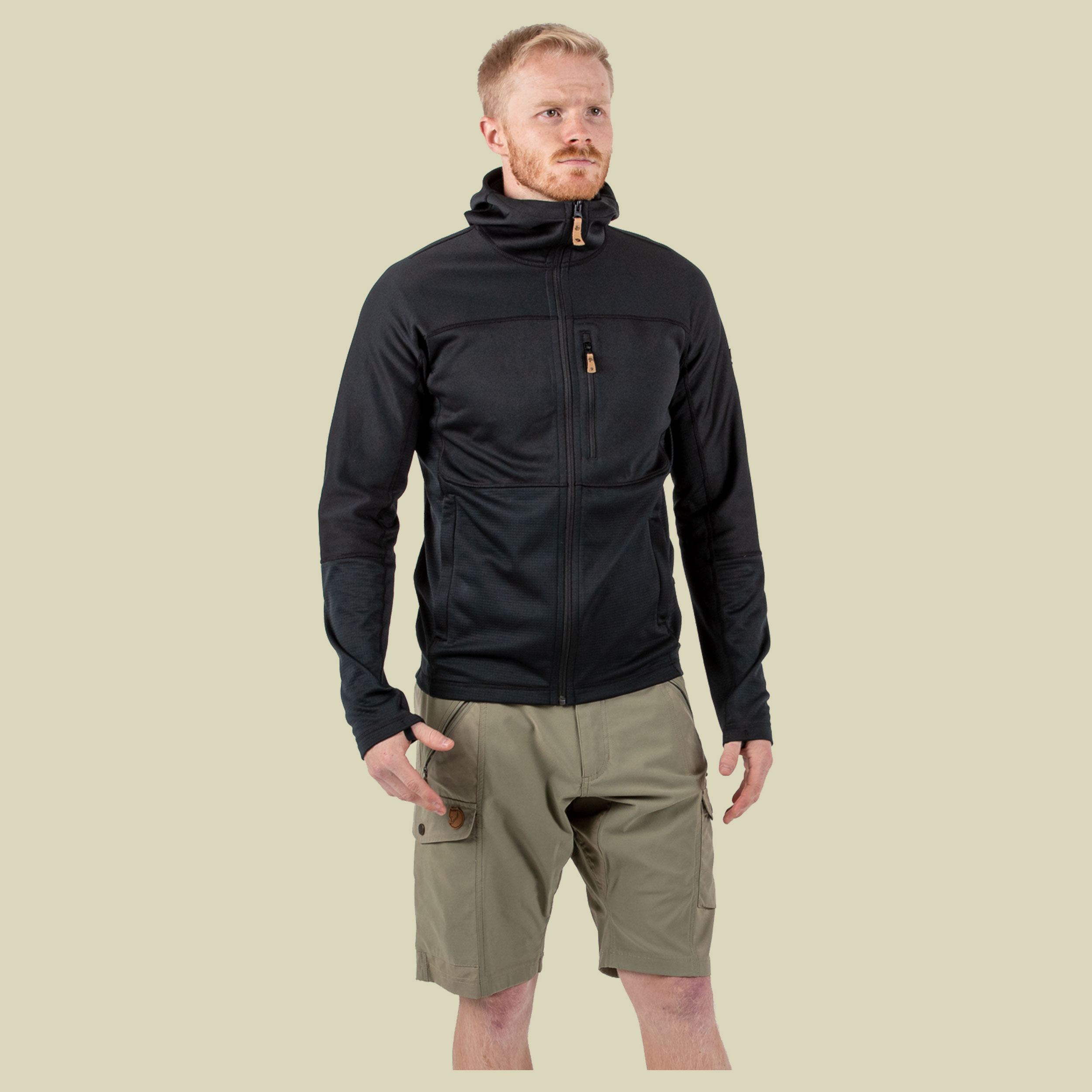 Abisko Trail Fleece Men M schwarz - black