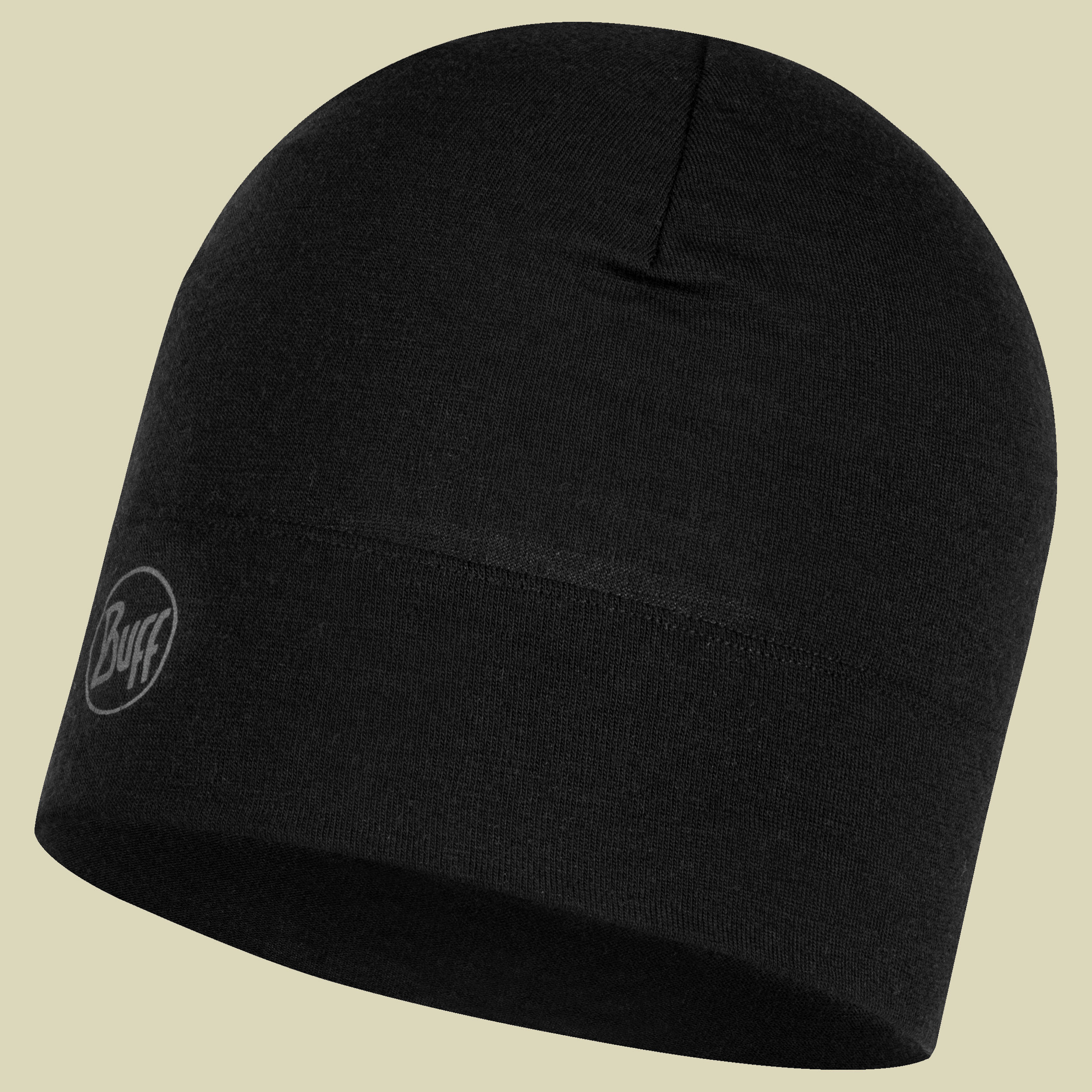 Midweight Merino Wool Beanie Größe one size Farbe solid black