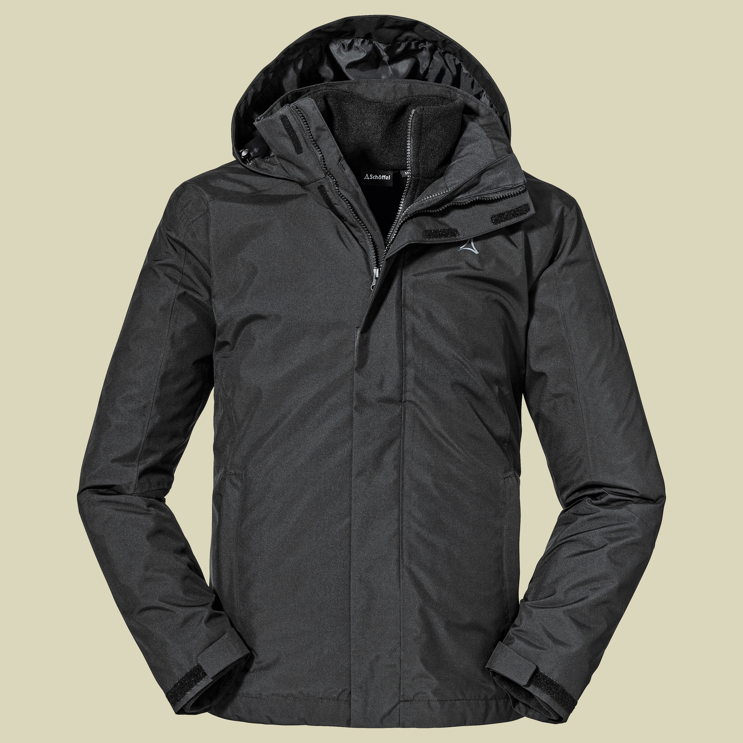 3in1 Jacket Partinello M Men Größe 54 Farbe black