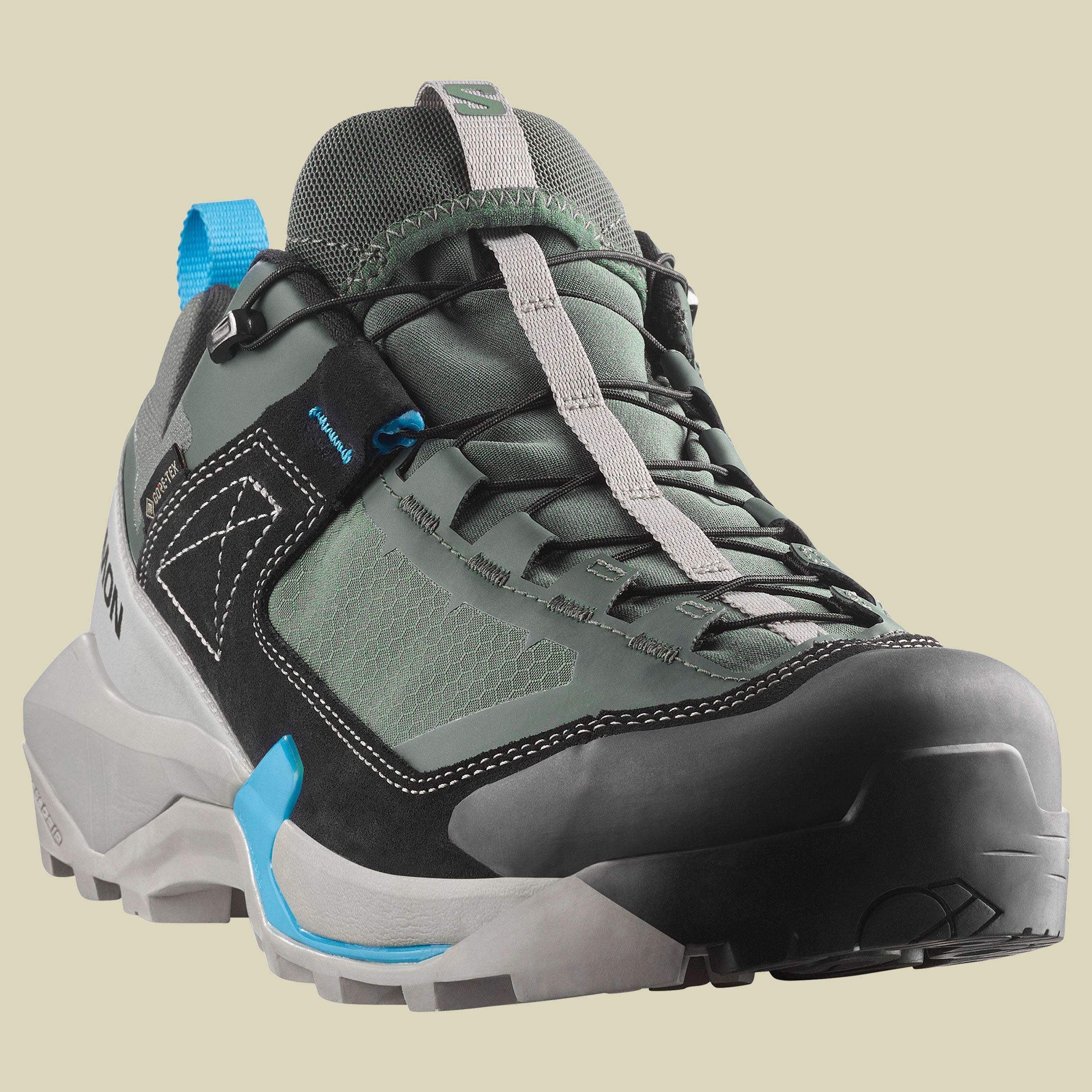 X Ultra Alpine GTX Men UK 9 grün - Farbe urban chic/black/transcend blue