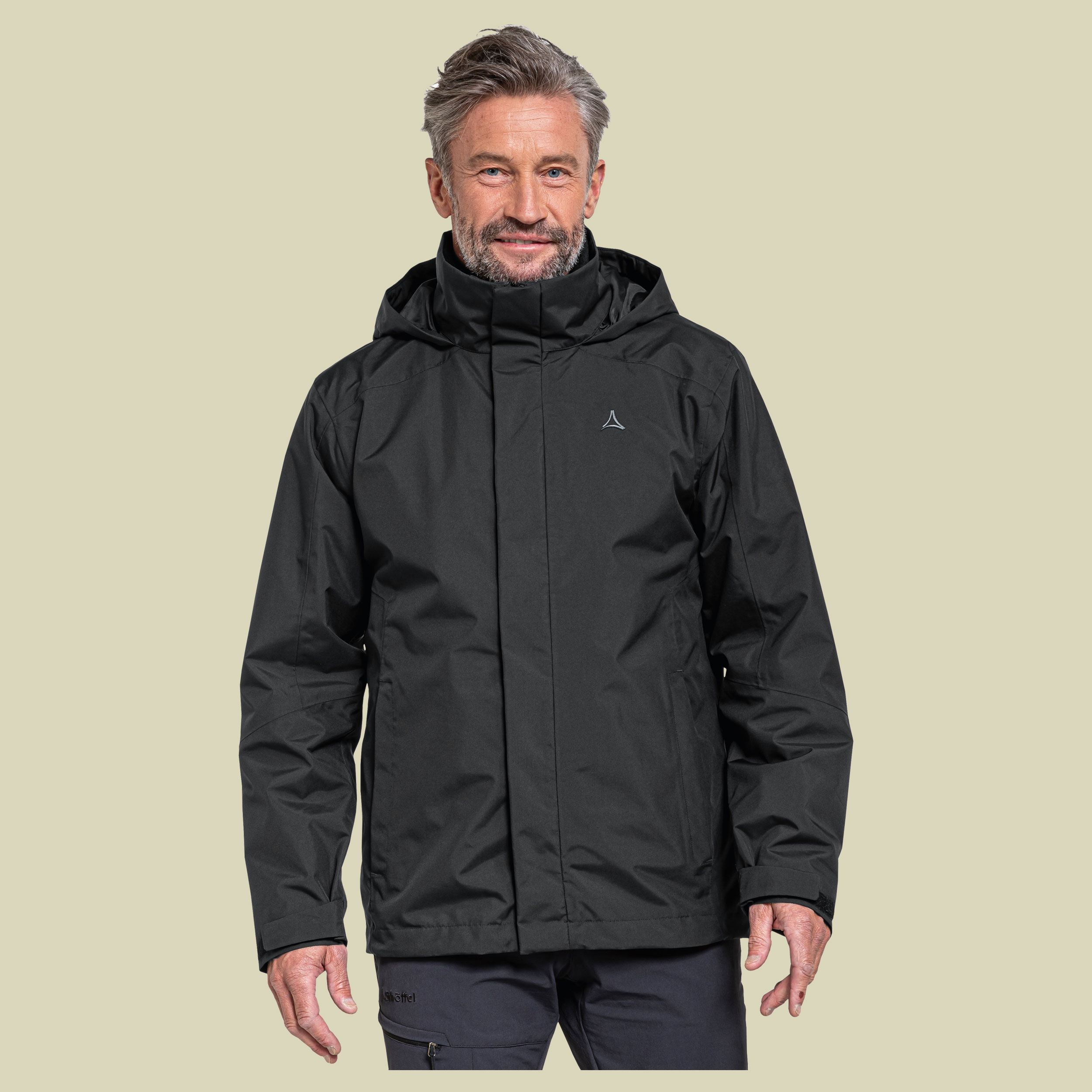 3in1 Jacket Partinello M Men Größe 54 Farbe black