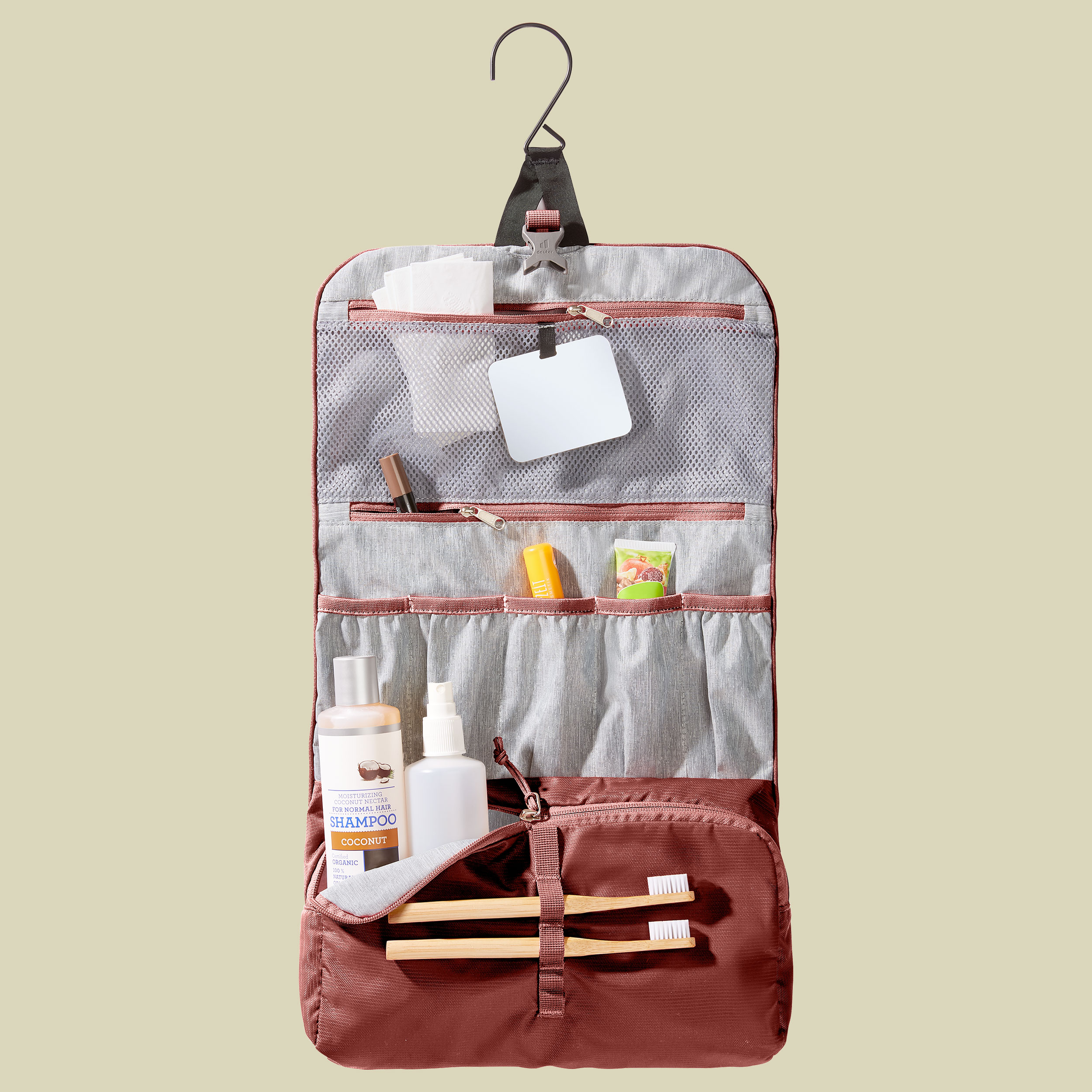 Wash Bag II orange one size - caspia