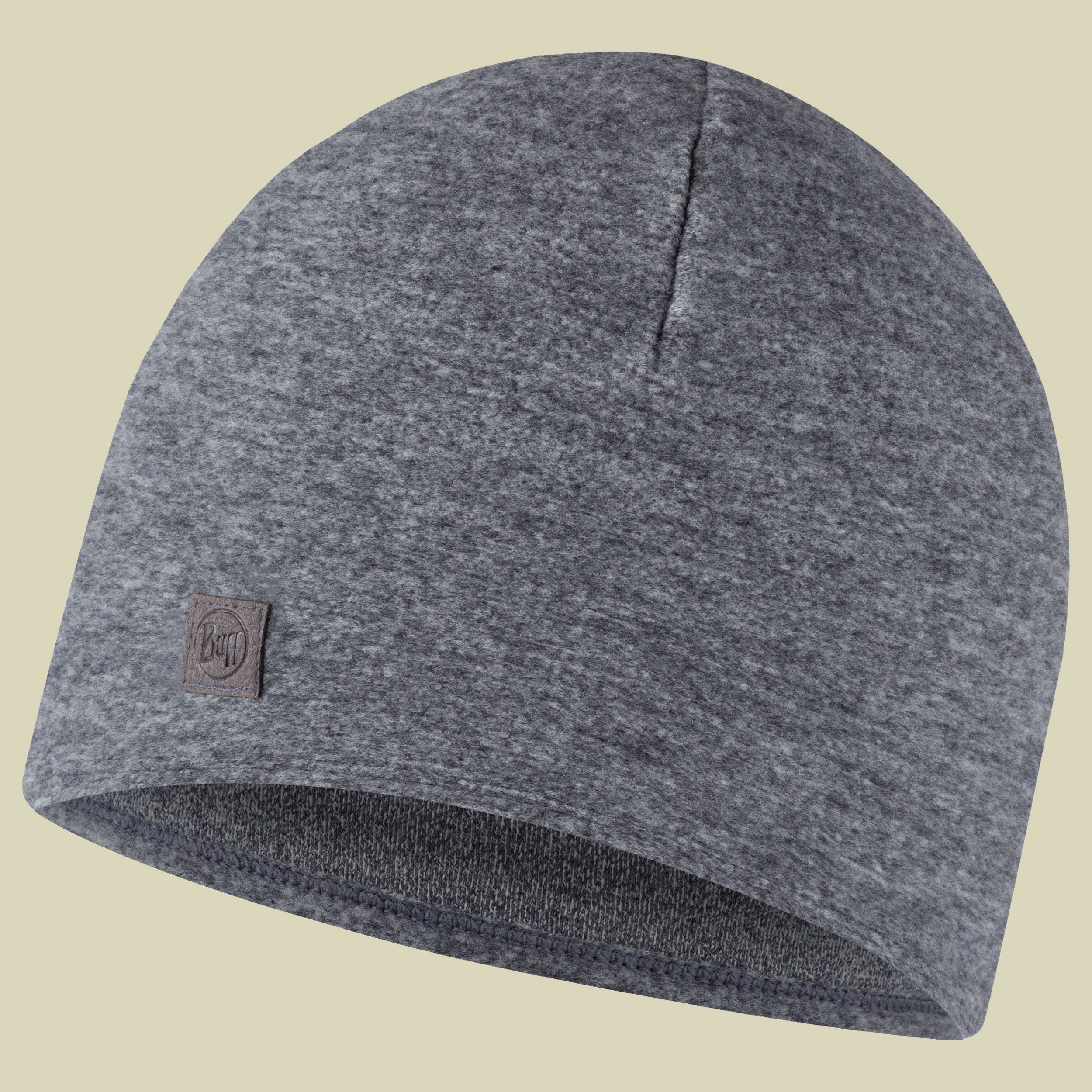 Merino Fleece Beanie one size grau - solid grey