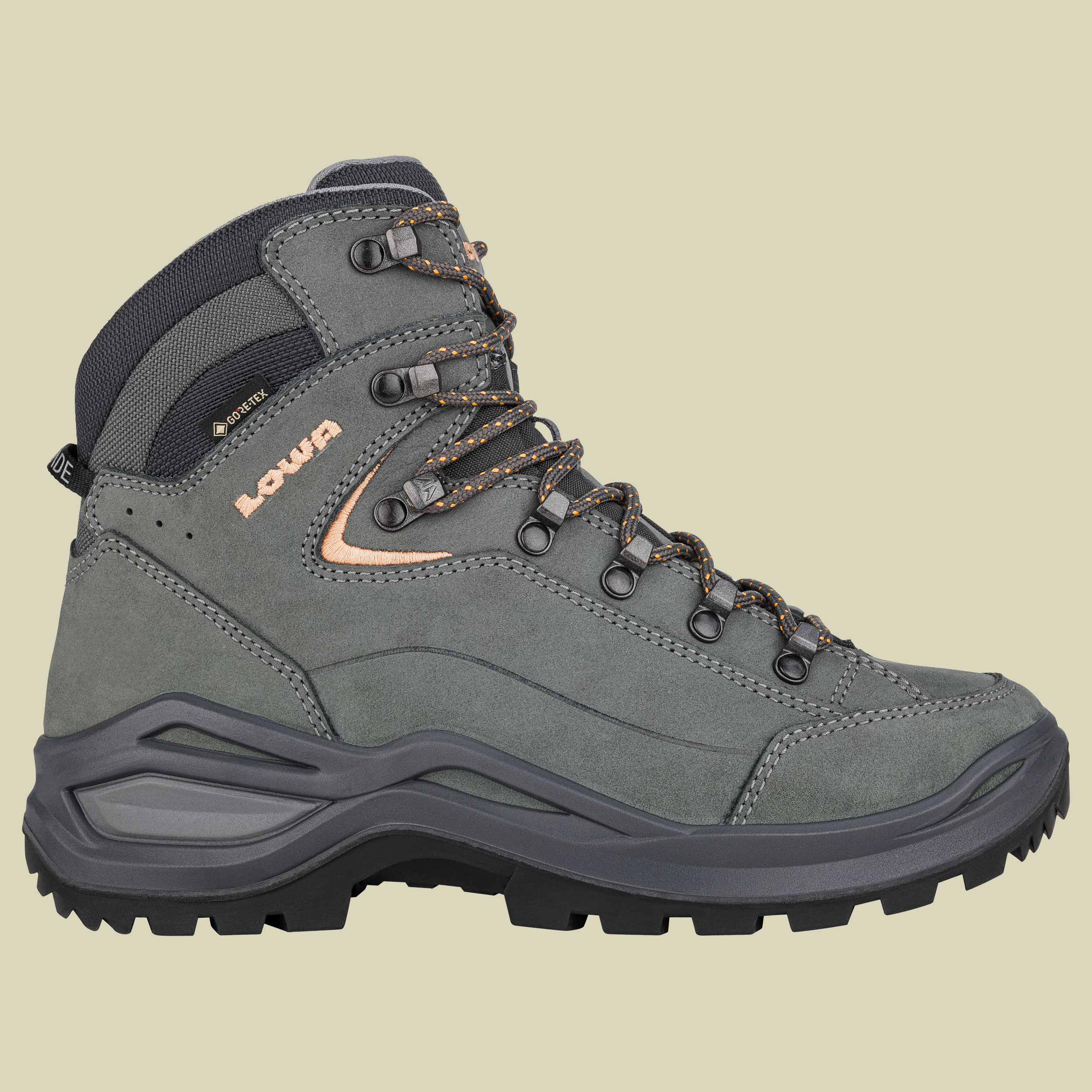 Renegade Evo GTX Mid Wide Women UK 7 grau2 - graphit/aprikose