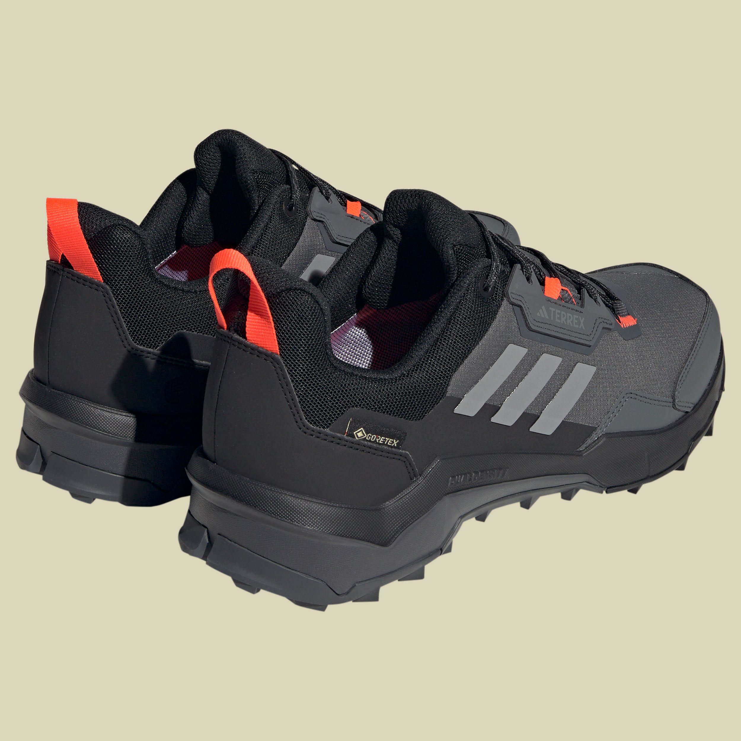 Terrex AX4 GTX Men grau UK 8 - grey six/grey four/solar red