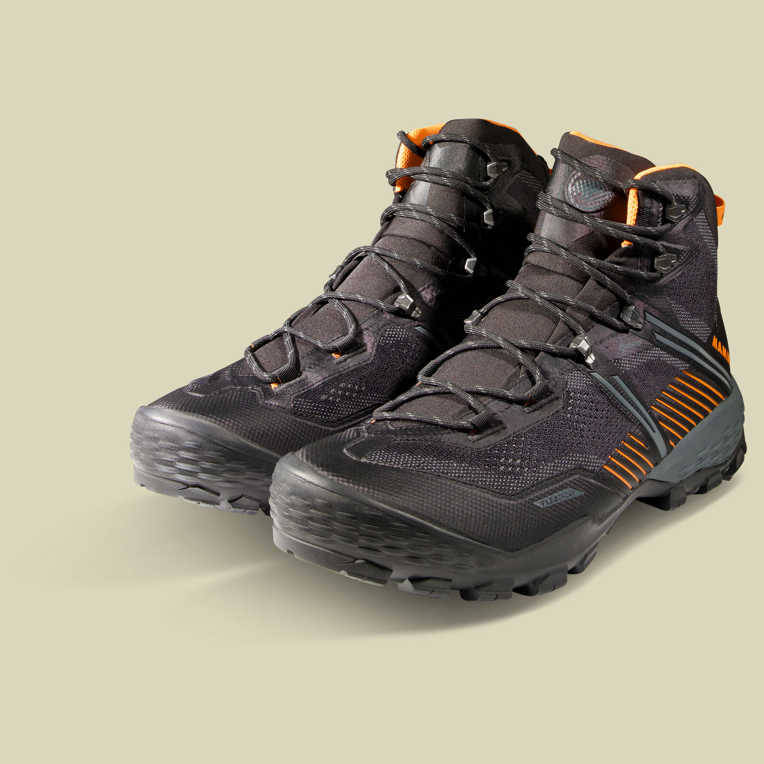 Ducan II High GTX Men UK 13 schwarz - black dark tangerine