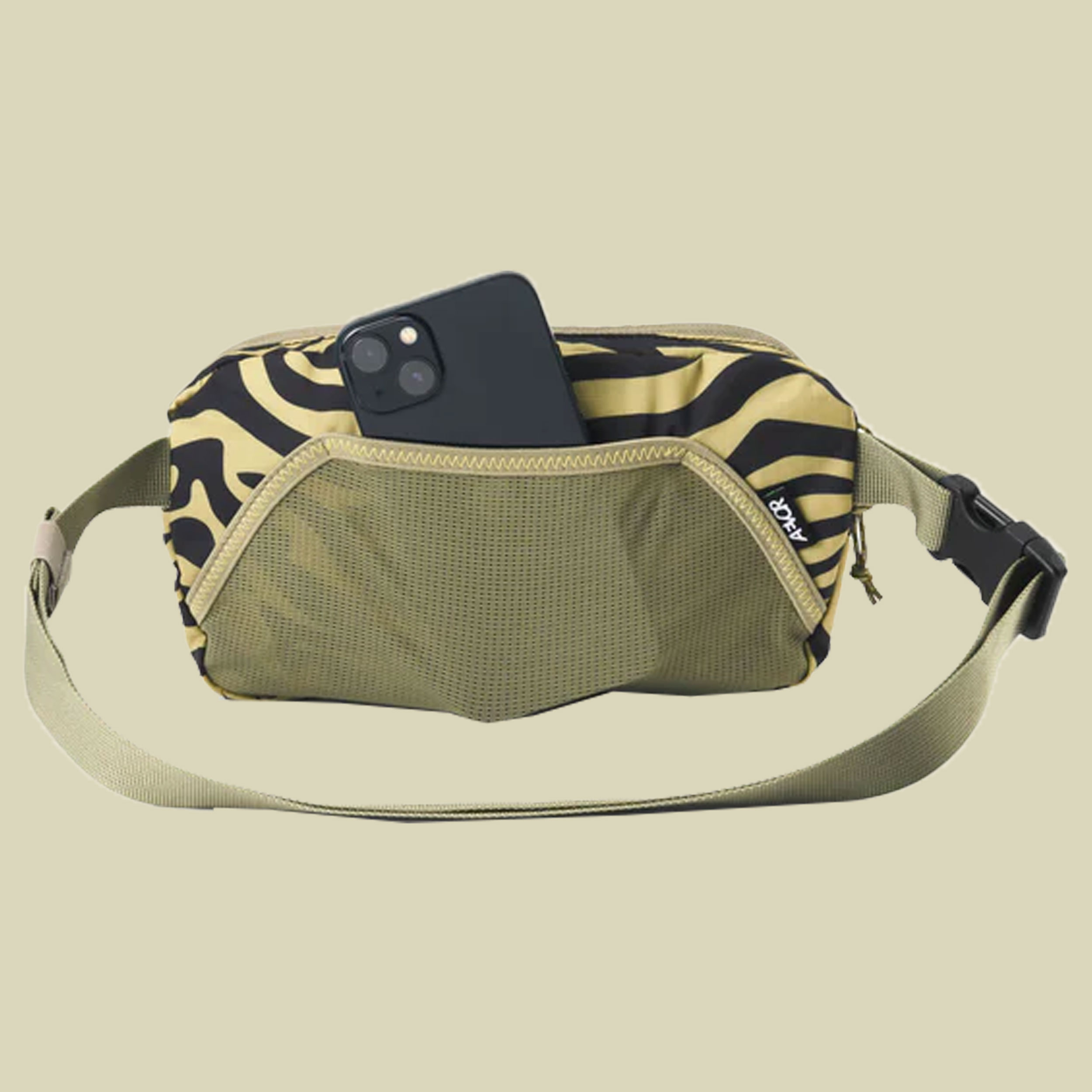 Hip Bag Ease 2 gelb - tropical zebra