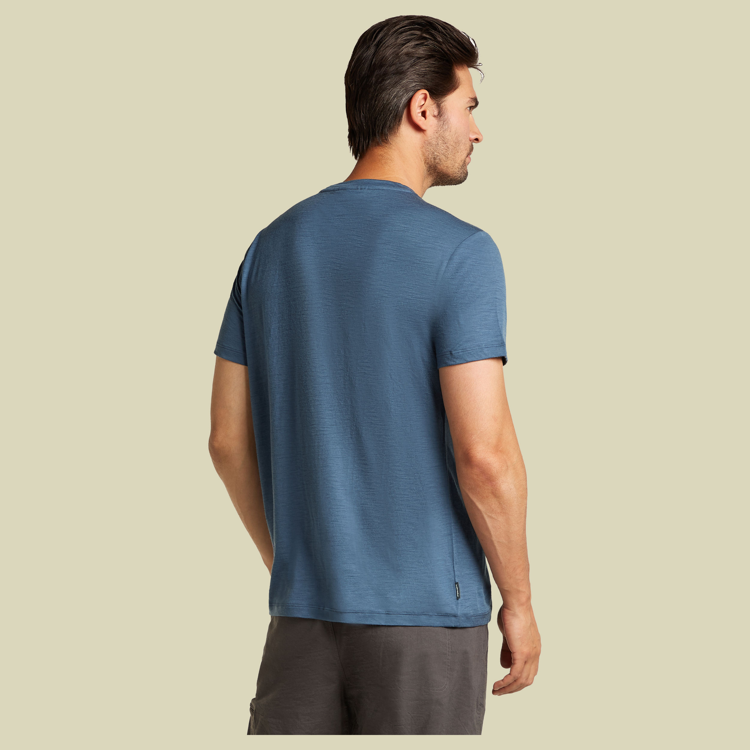 Merino 150 Tech Lite III SS Tee Adventure Ride Men S blau - dawn